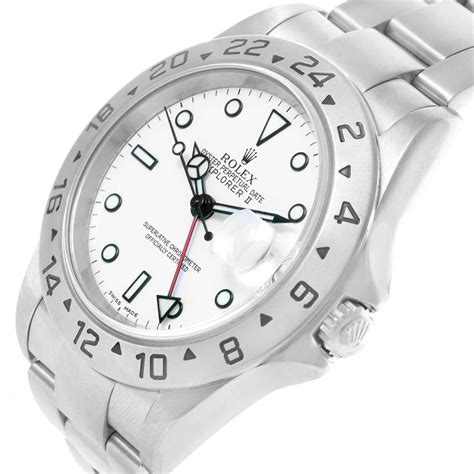 red dial rolex explorer|Rolex explorer 2 40mm white.